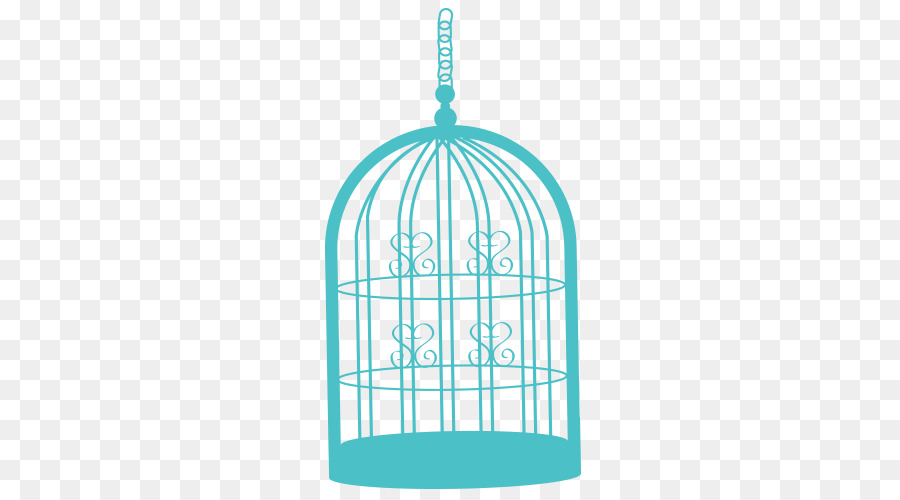 Cage à Oiseaux Rose，Cage PNG