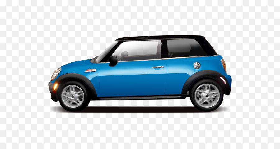 Voiture Bleue，Mini PNG