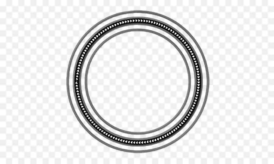 Cadre Circulaire，Rond PNG