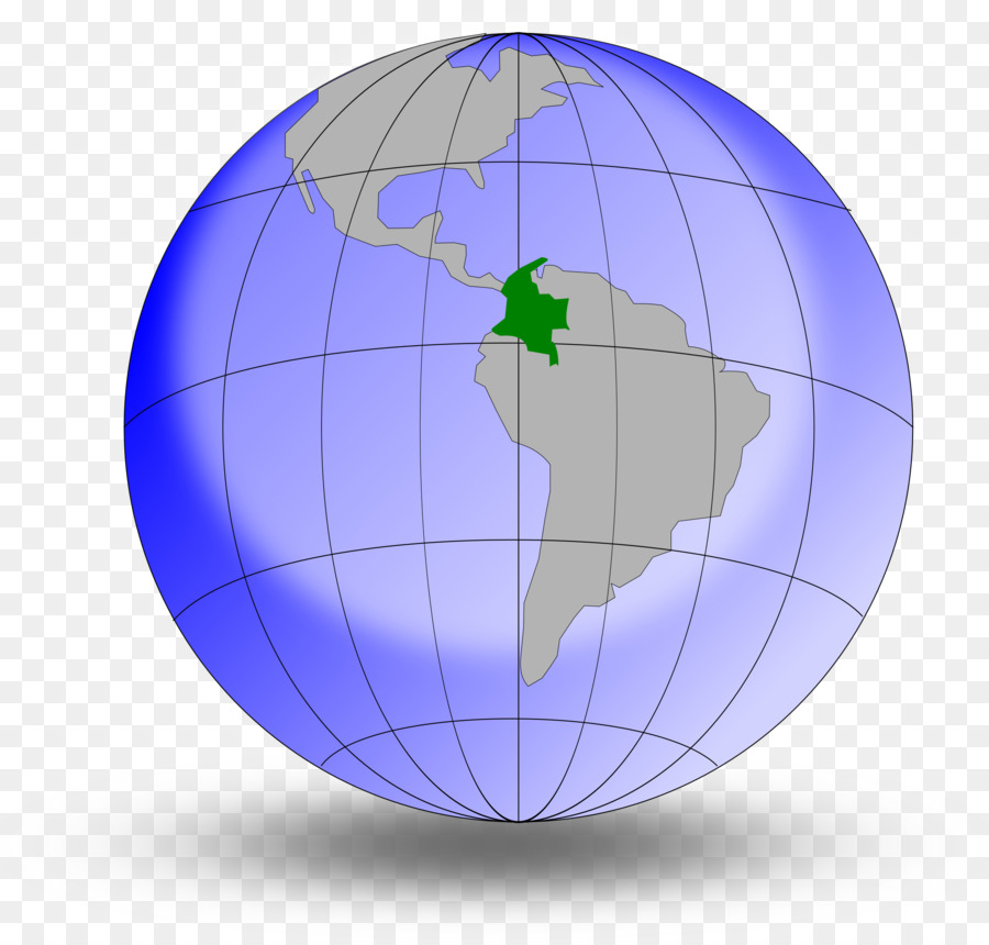 Globe，Drapeau De La Colombie PNG