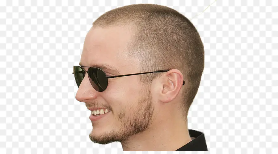 Homme Avec Des Lunettes De Soleil，Sourire PNG