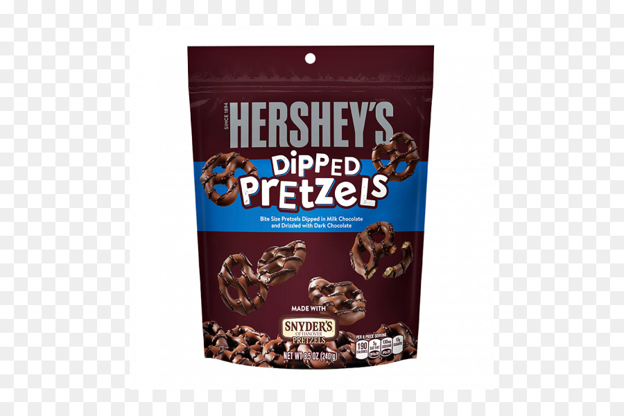 Bretzels Trempés De Hershey，Chocolat PNG