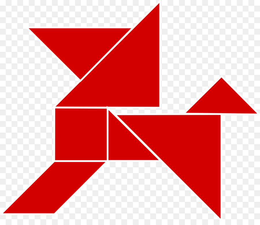 Triangles Rouges，Géométrique PNG