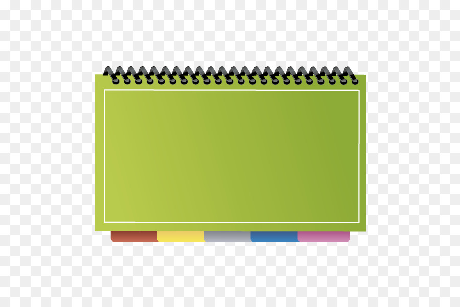 Carnet De Notes，Vert PNG