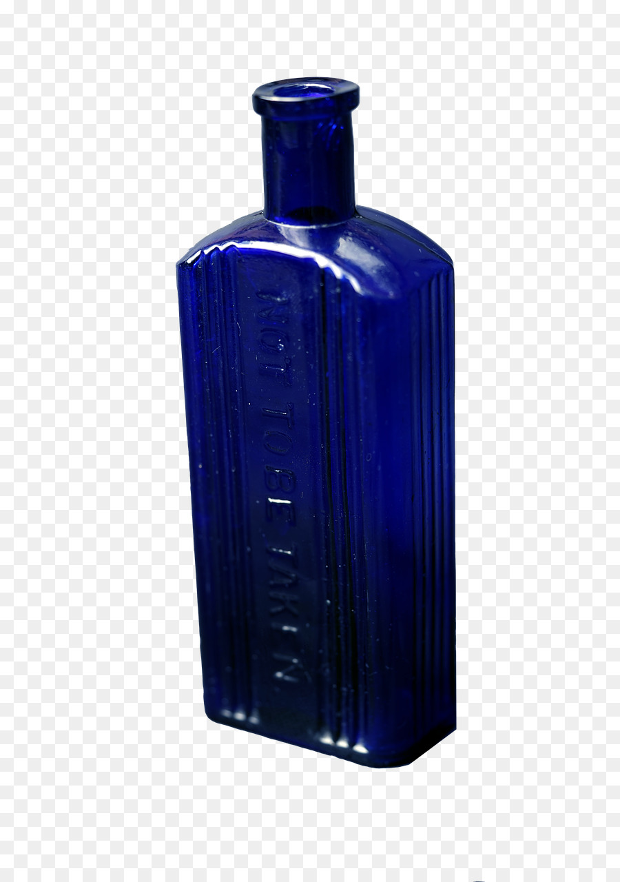 Bouteille Bleue，Verre PNG