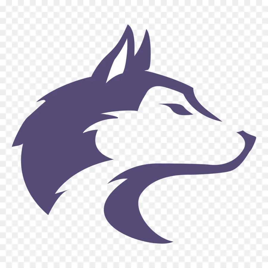 Tête De Loup，Violet PNG