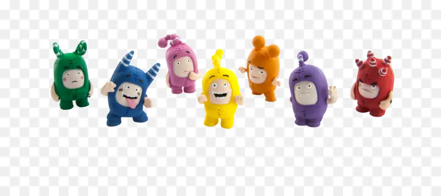 Jouets En Peluche Colorés，Peluches PNG