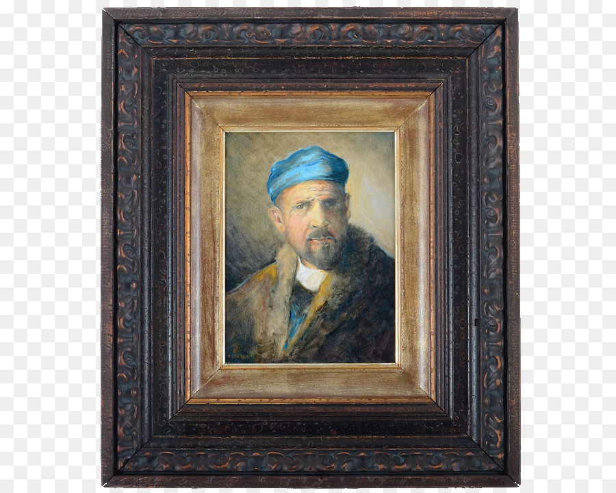 Portrait Encadré，Peinture PNG