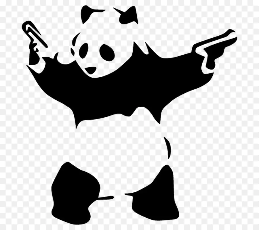 Panda，Armes à Feu PNG