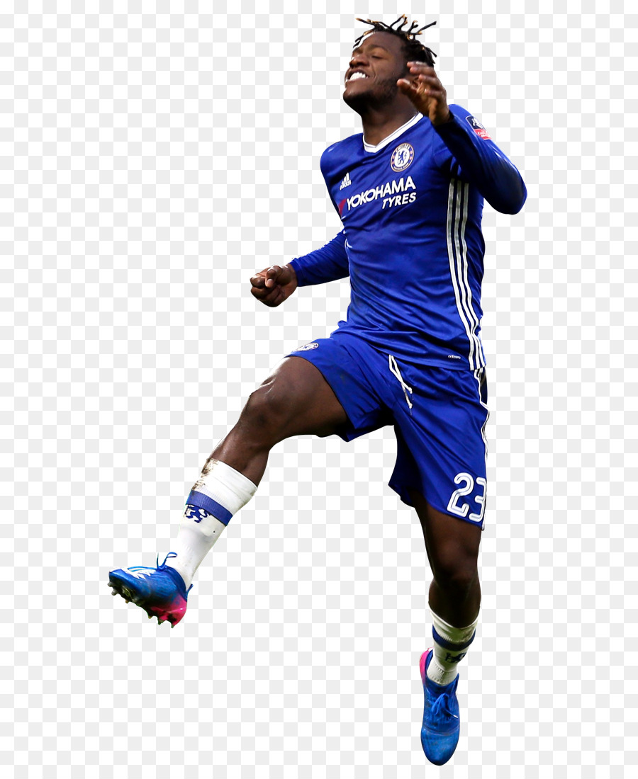 Footballeur，Bleu PNG