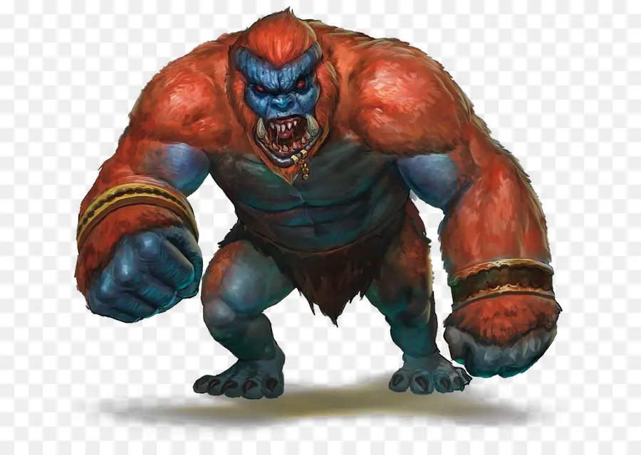 Monstre Rouge Et Bleu，Bête PNG