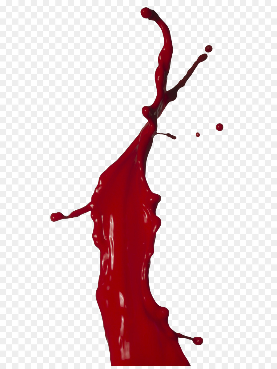 Éclaboussure De Peinture Rouge，Liquide PNG