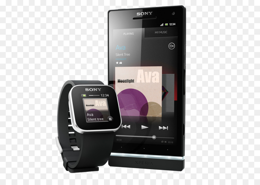 Smartwatch Sony，Téléphones Portables PNG