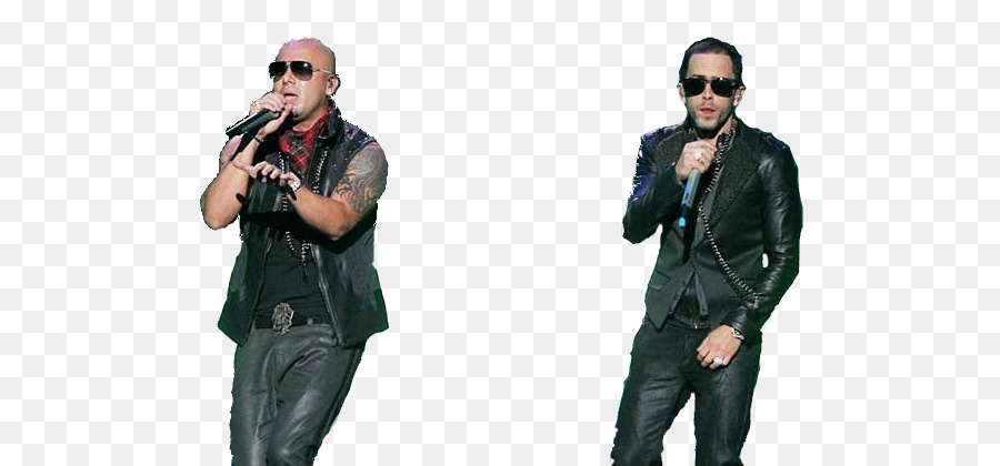 Wisin Y Yandel，Veste En Cuir PNG