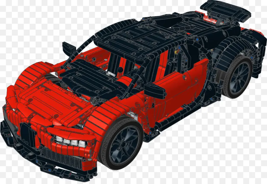 Voiture Lego，Rouge PNG