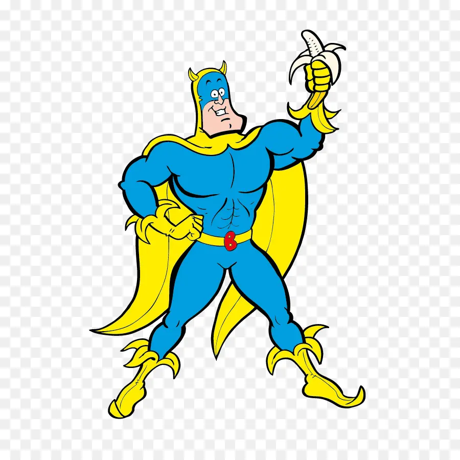 Super Héros，Banane PNG