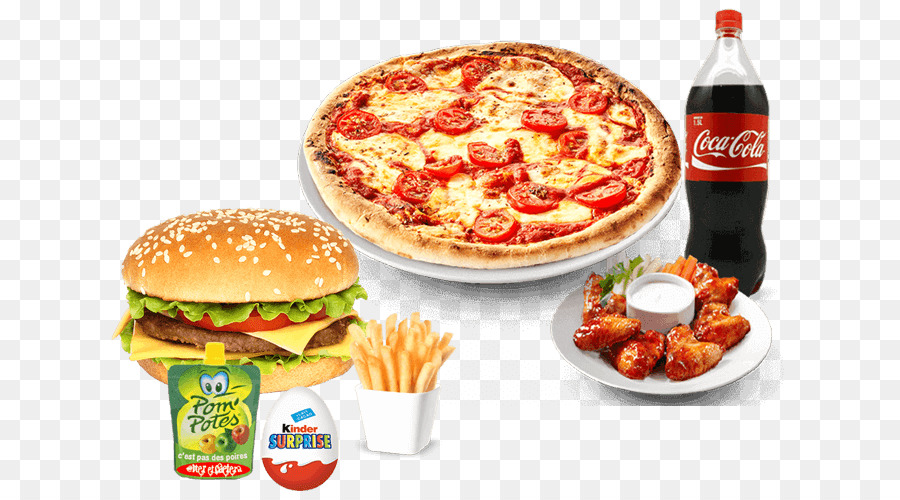 Pizza，Cheeseburger PNG