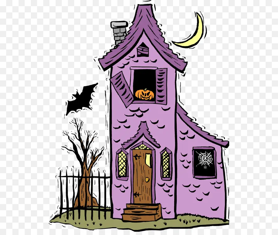 Maison Hantée，Halloween PNG