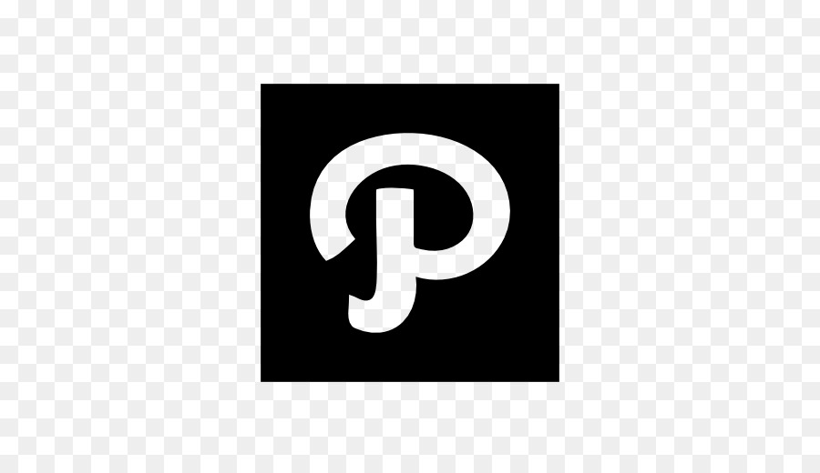 Logo P，Noir PNG