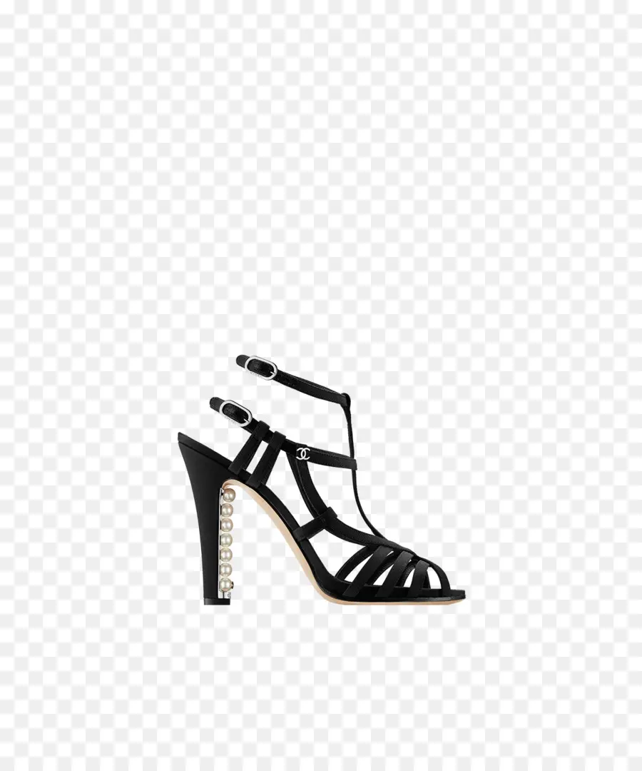 Talon Haut Noir，Chaussure PNG