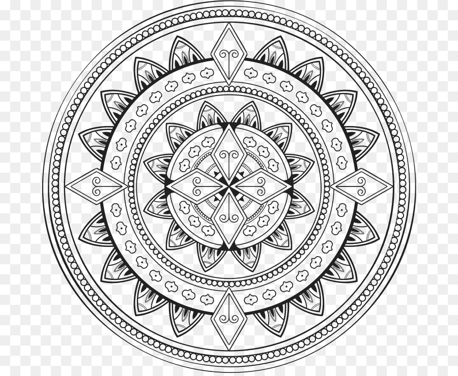 Mandalas，Modèle PNG