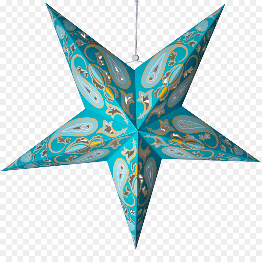 Décoration étoile，étoile Bleue PNG