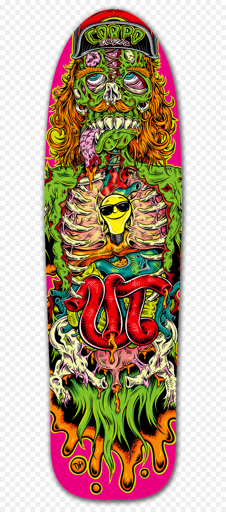 Planche à Roulettes Colorée，Skateboard PNG