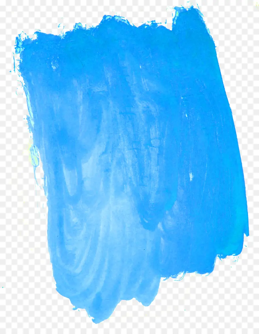 Peinture Bleue，Brosse PNG