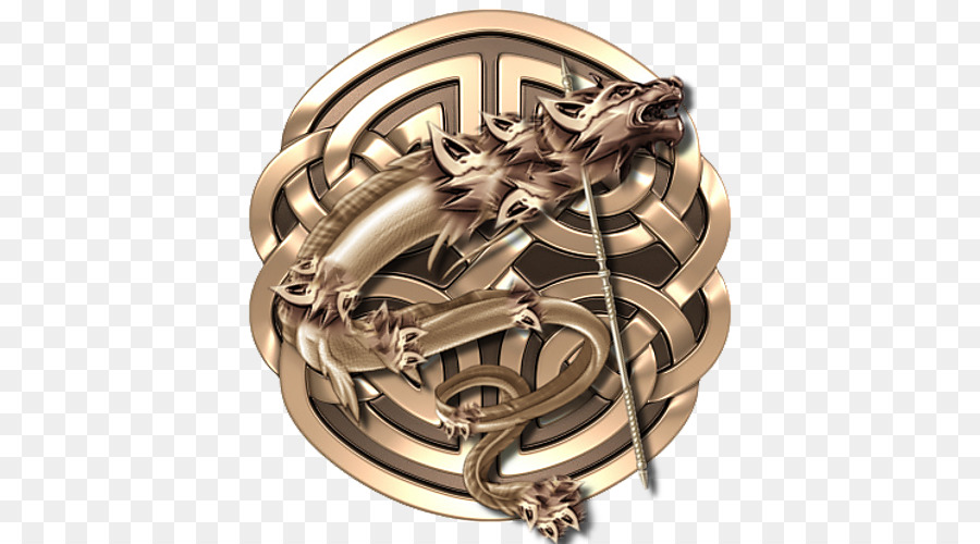 Emblème Du Dragon En Bronze，Dragon PNG