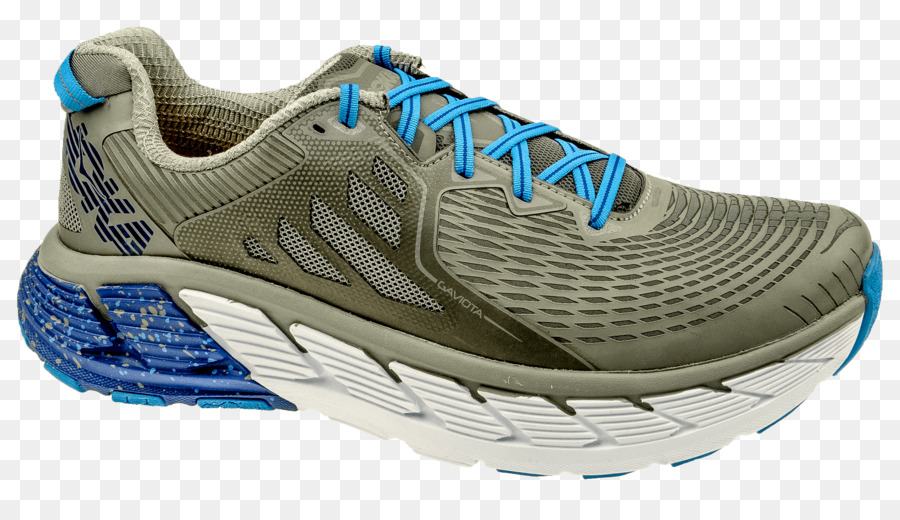 Chaussure De Course Grise Et Bleue，Sneaker PNG