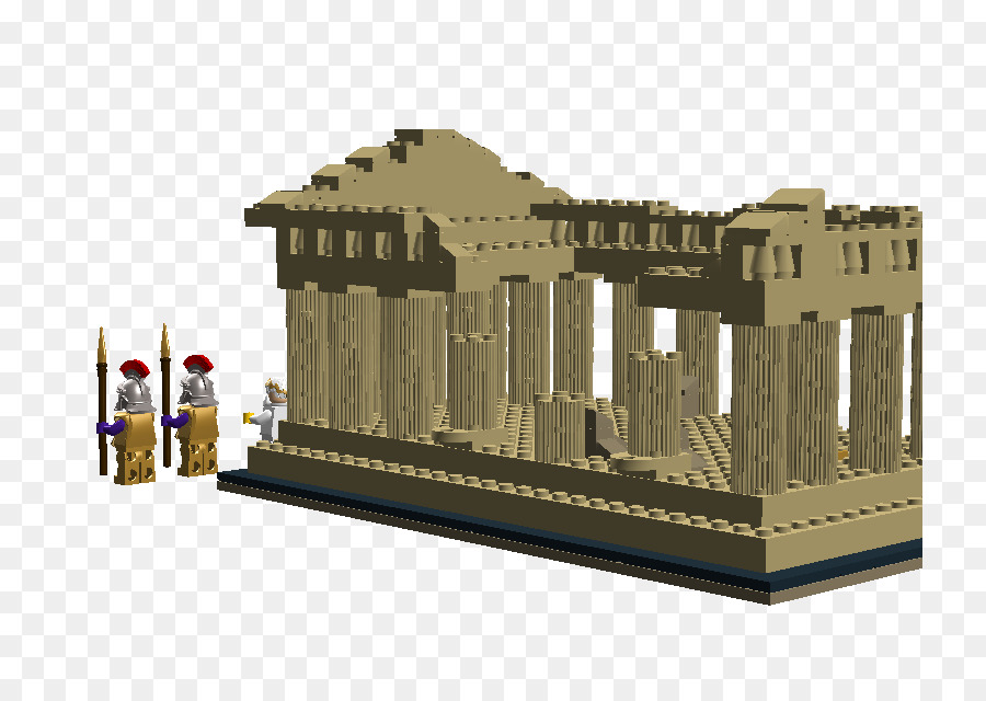 Parthénon，Lego Mondes PNG