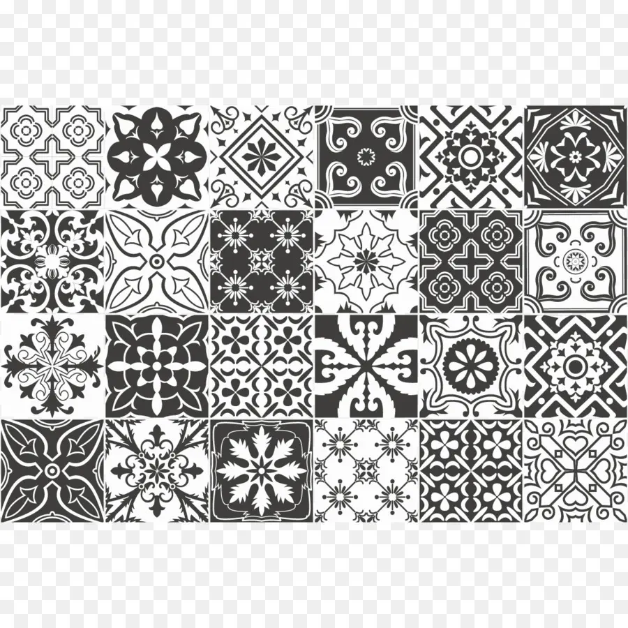 Carreaux à Motifs，Conception PNG