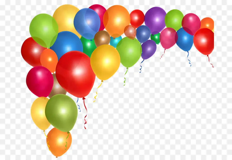 Ballons，Vert PNG