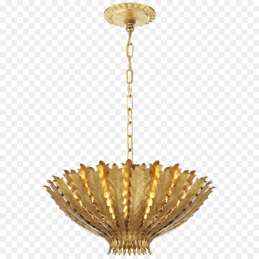 Lustre Doré，Lampe PNG