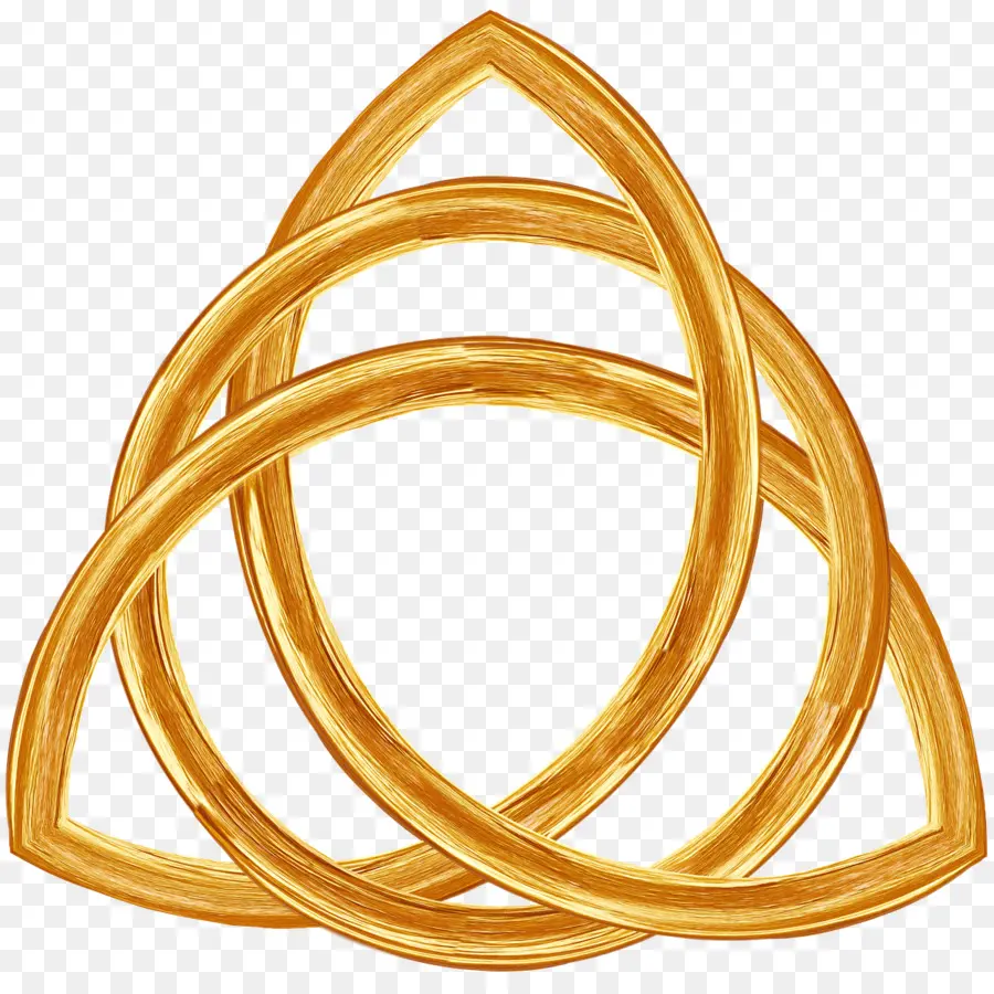 Triquetra Doré，Celtique PNG