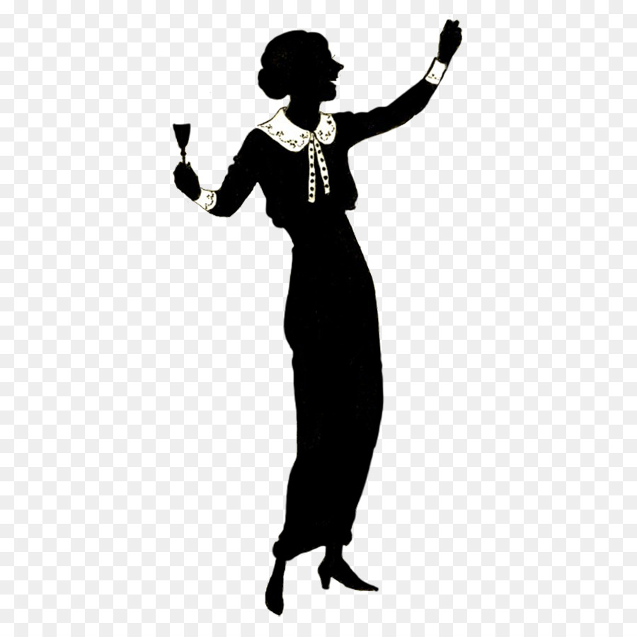 Silhouette，Femme PNG