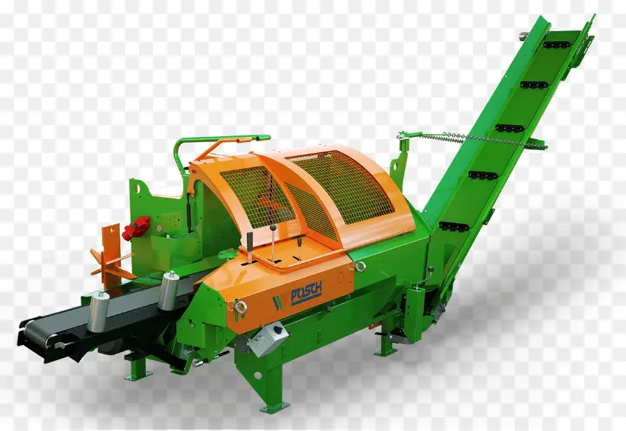 Machine Verte Et Orange，Industriel PNG