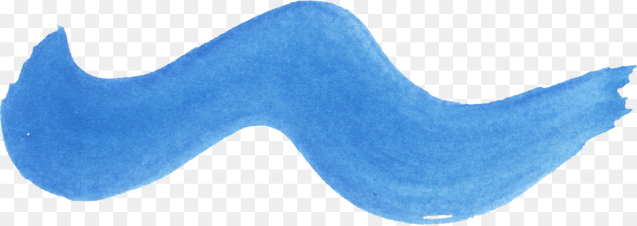 Coup De Pinceau Bleu，Peinture PNG