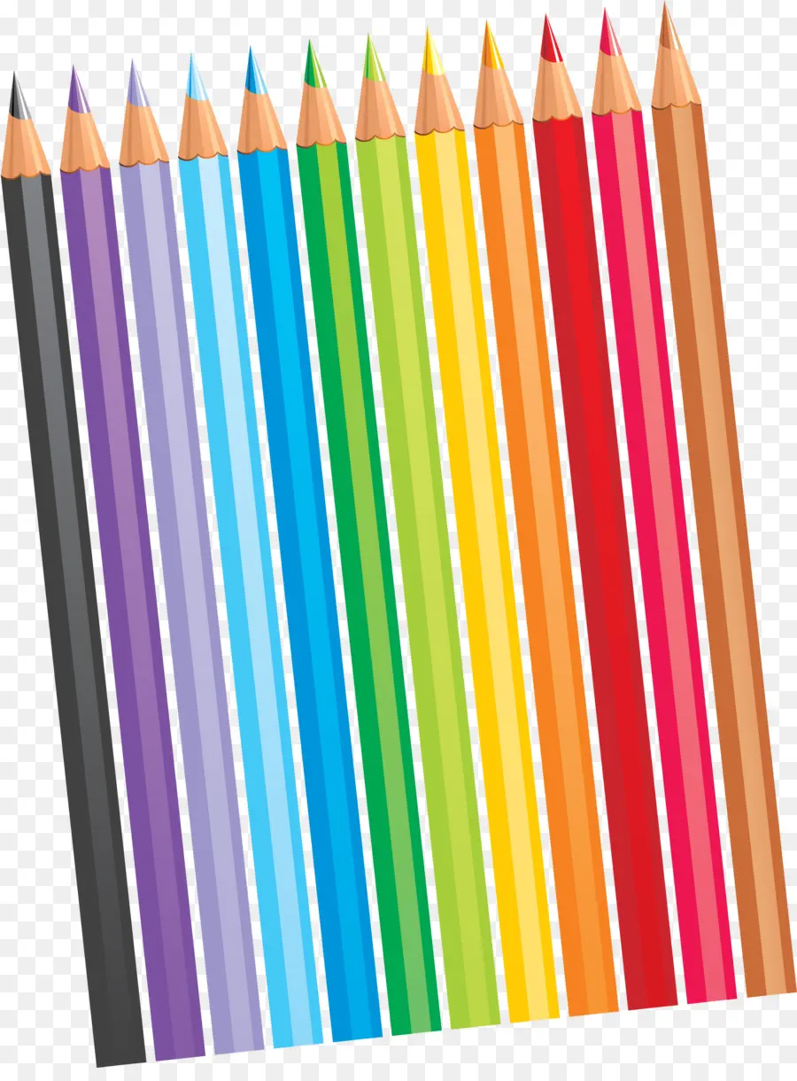 Crayons De Couleur，Crayons PNG