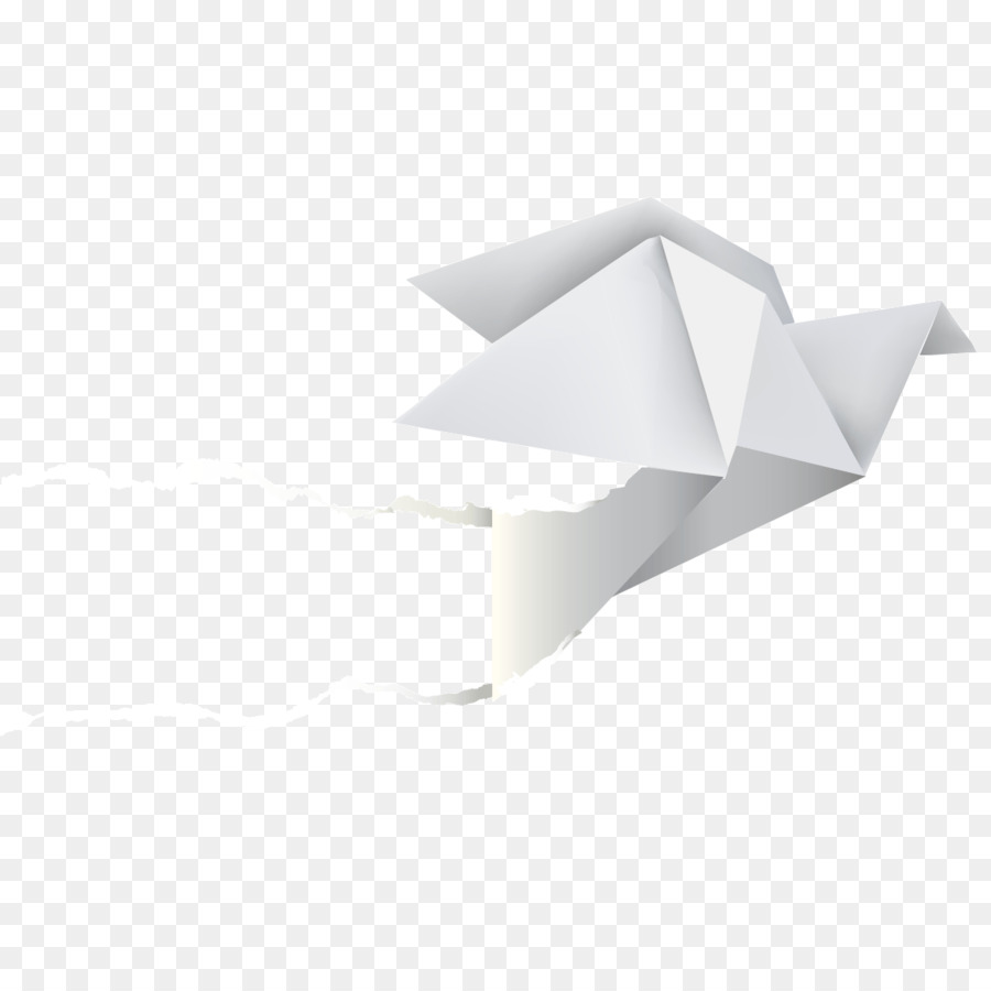 Oiseau En Origami，Papier PNG