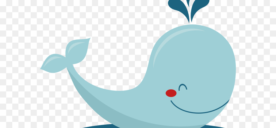 Baleine，Bleu PNG