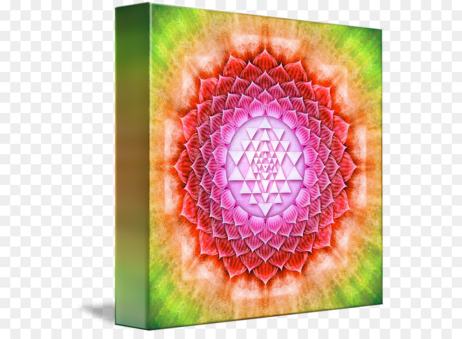 Mandala Coloré，Modèle PNG