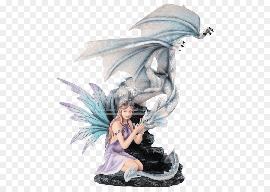 Figurine Fée Et Dragon，Fantaisie PNG