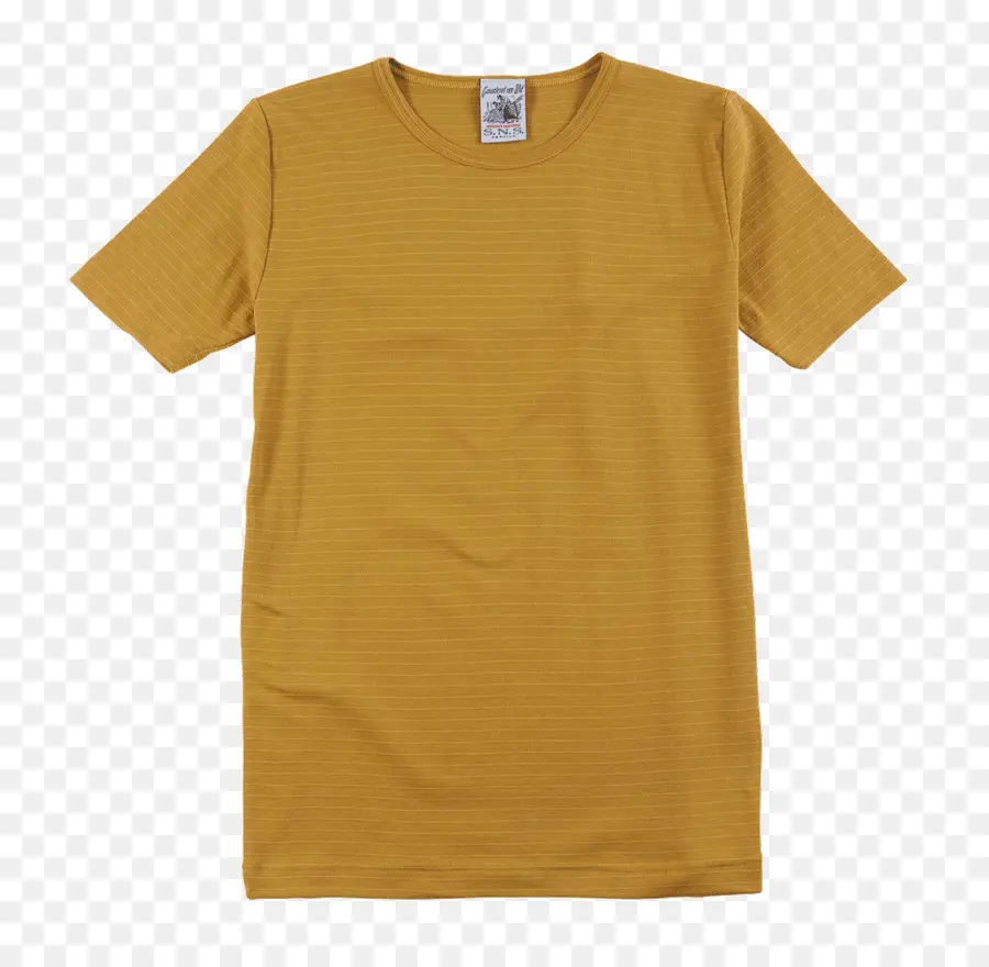 T Shirt，Jaune PNG