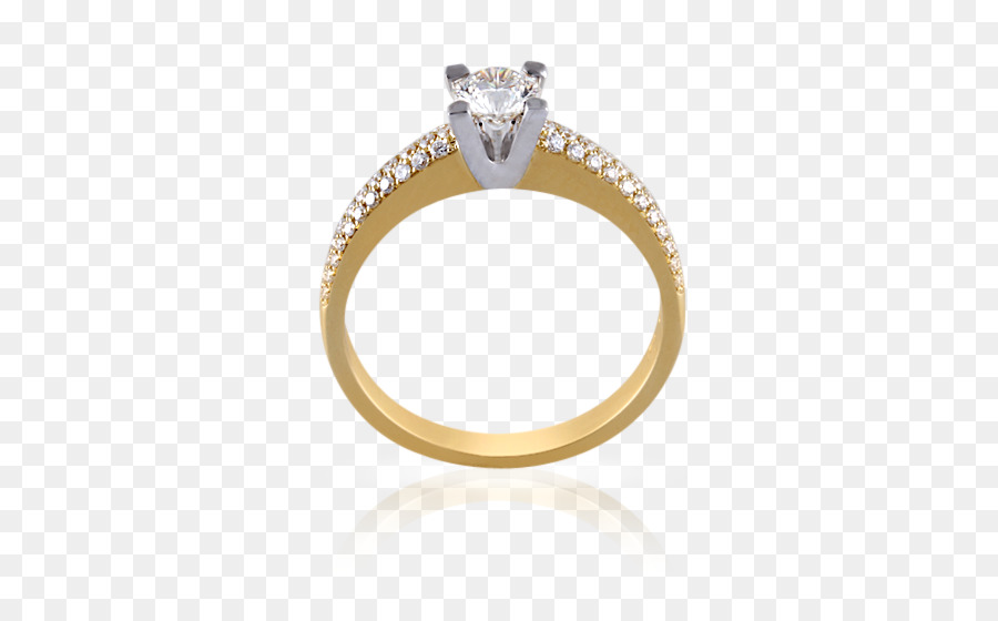 Bague Diamant，Or PNG