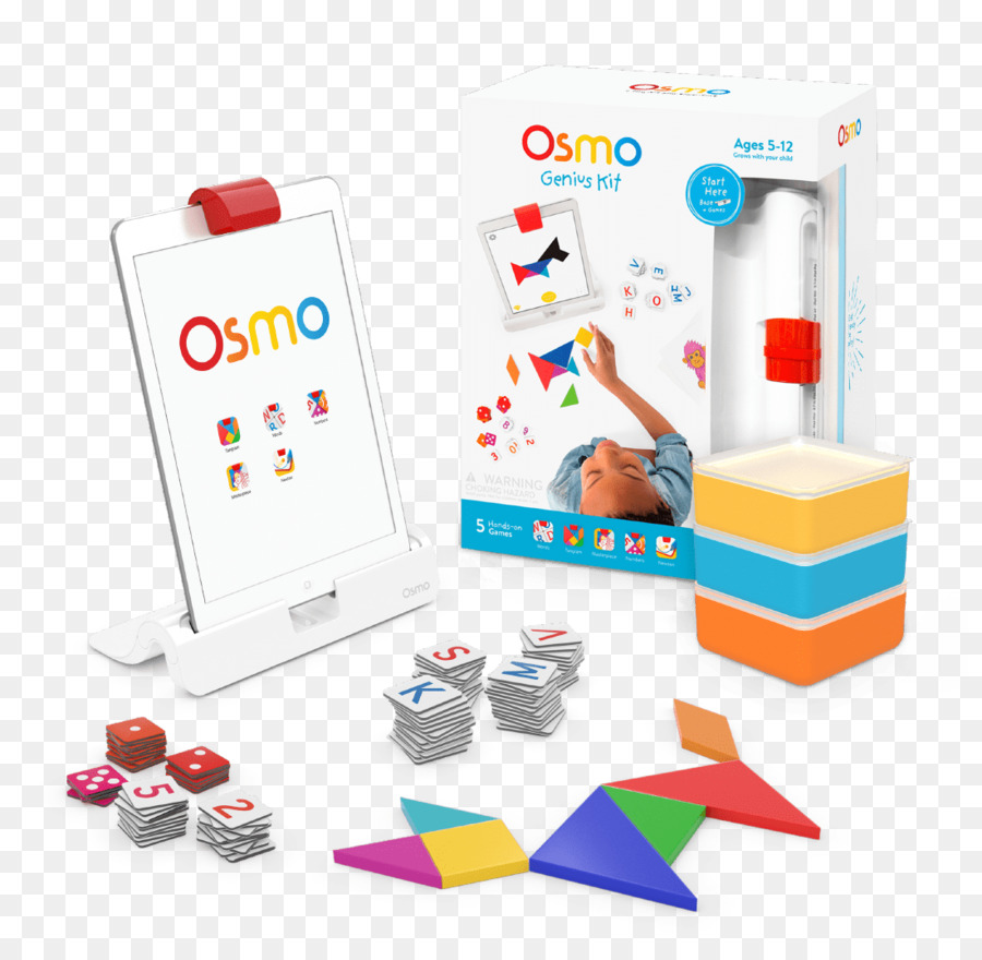 Osmo Génie Kit，Osmo Système De Jeu Pour Ipad Génial Jouets D Apprentissage Pour Les Enfants PNG