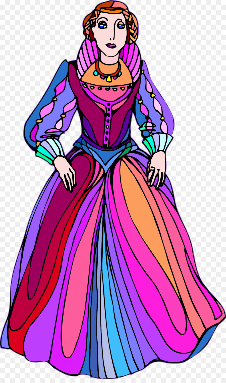 Princesse，Robe PNG