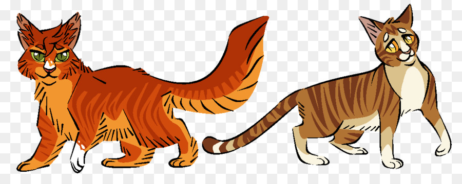 Deux Chats，Félin PNG