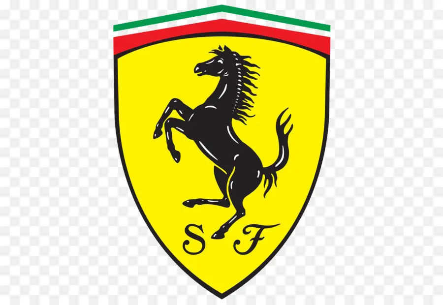 Logo Ferrari，Voiture PNG