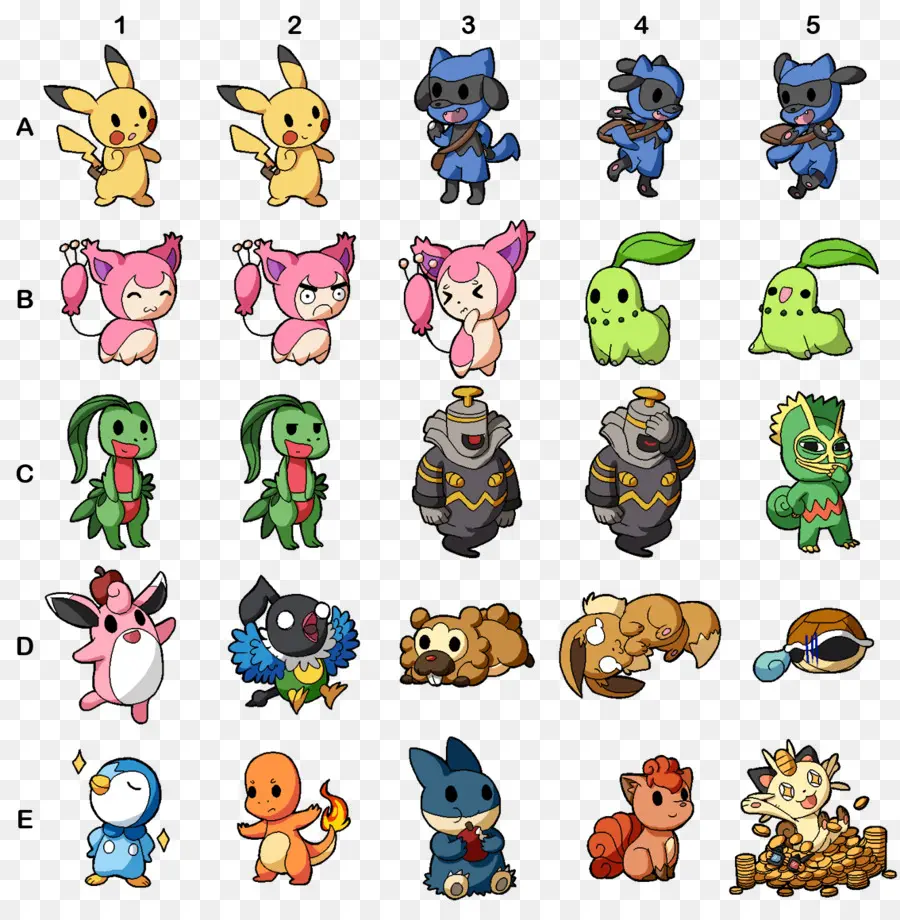 Personnages Pokémon，Mignon PNG